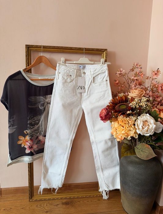 ZARA, H&M, ONLY Нови дамски дънки и тениски