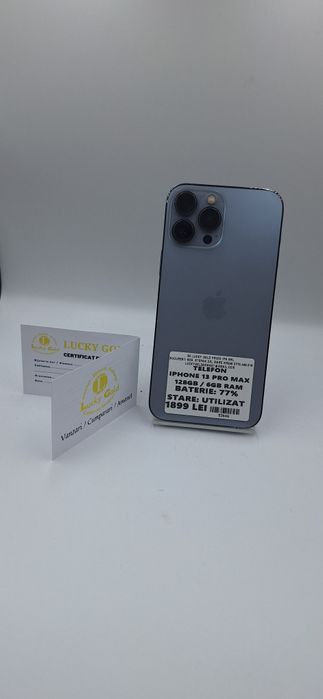 IPhone 13 Pro Max 128Gb 77% Baterie Garantie/Factura #53646