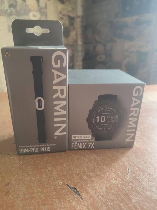 Часы Fenix 7x Sapphire Solar + антенна