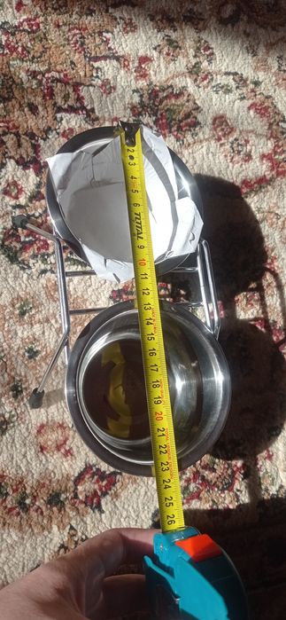 Набор из 2 мисок для собак и кошек