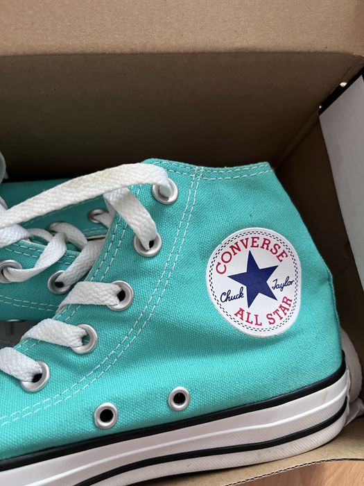 Тюркоазени Кецове Converse 37 номер