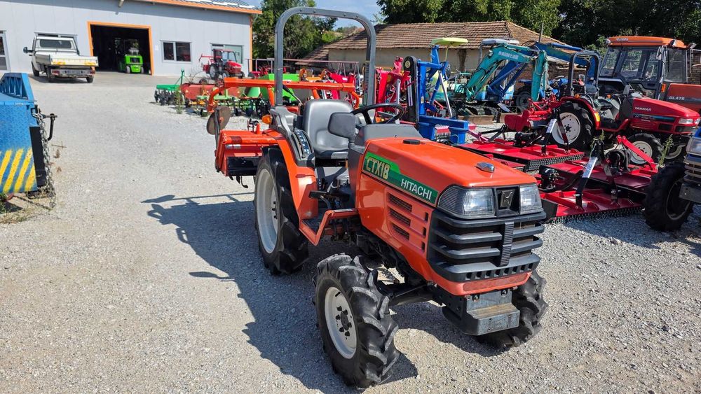 Японски трактор Kubota GB180 (Hitachi CTX18) с фреза, 4x4, 18 кс., АграБГ Джолев