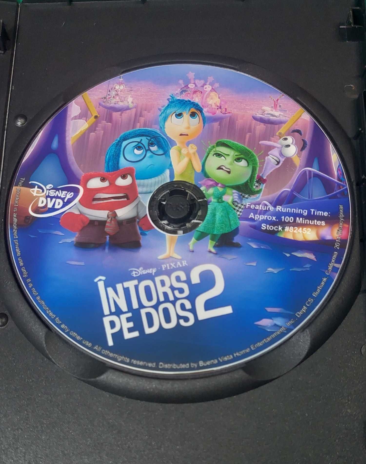 Inside Out Ntors Pe Dos Dvd Dublat In Limba Romana Bucuresti Sectorul Olx Ro