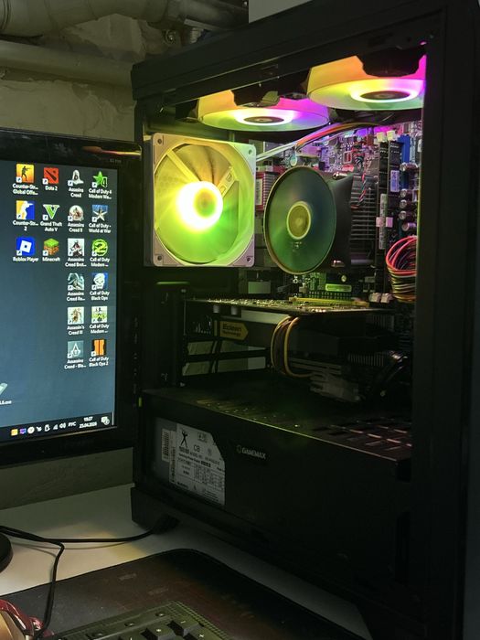 Игровой мощный ПК GTA5/CS2/Dota2