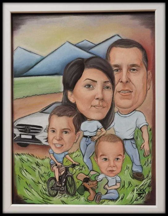 Изработвам портрети и карикатури от снимки