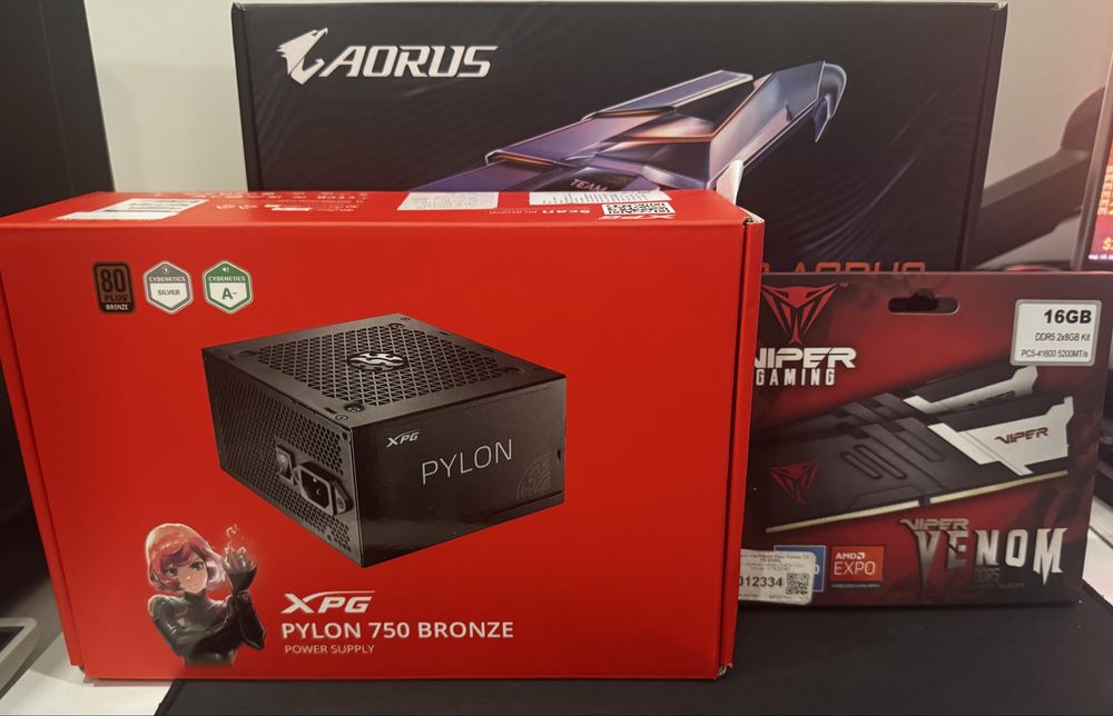 7500F+RX6950XT игровой компьютер