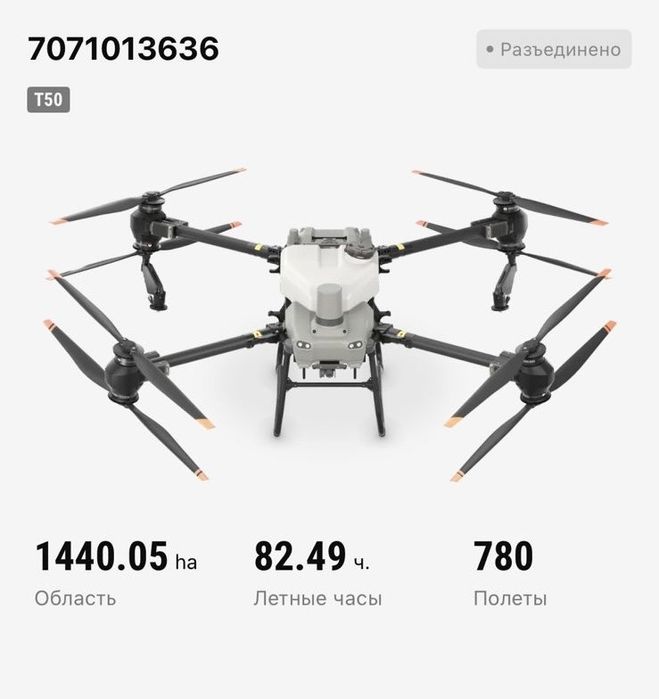 Агродрон Dji Agras T50