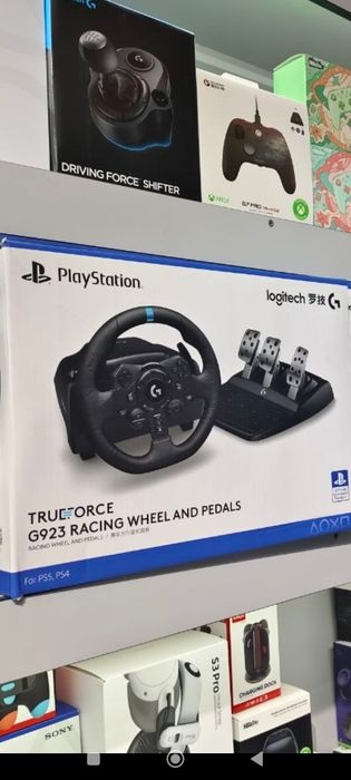 Logitech 923 руль игровой пк,ps4,ps5