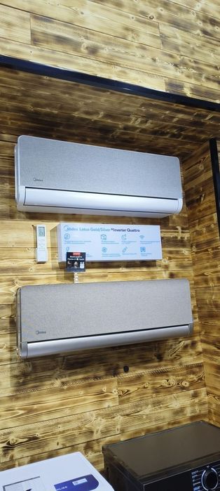 Инверторный кондиционер Midea Lotus/Silver/Gold  (12000 BTU) Fashion