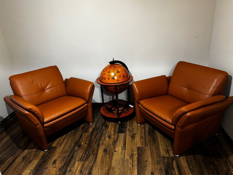 Нови фотьойли естествена кожа Leu Swisss