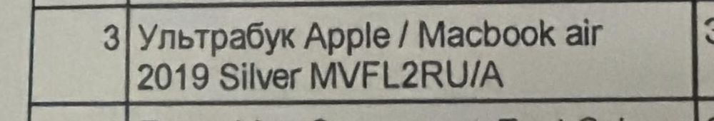 Macbook Air 2019 запчасти