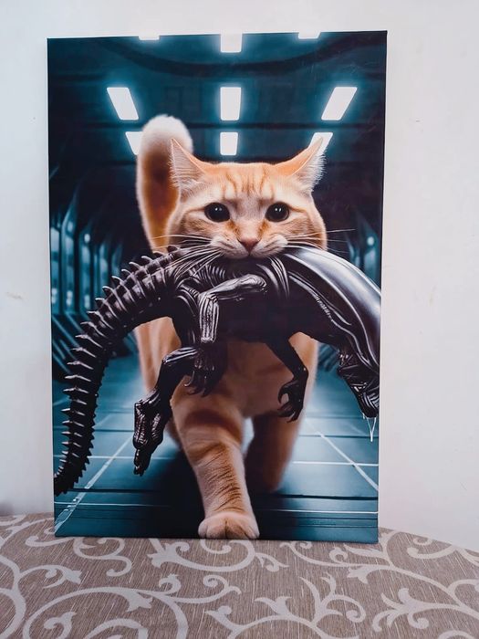 Tablou canvas pe pânză cu ramă din lemn