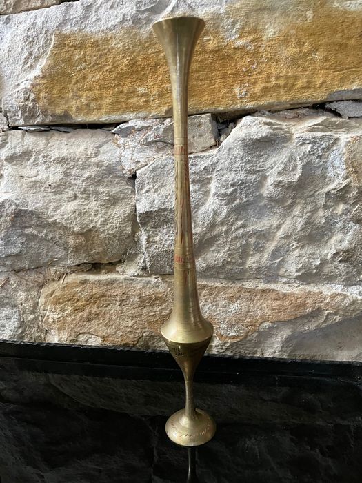 Сервиз антика пълен комплект - 6 чаши, кана, свещник и поднос