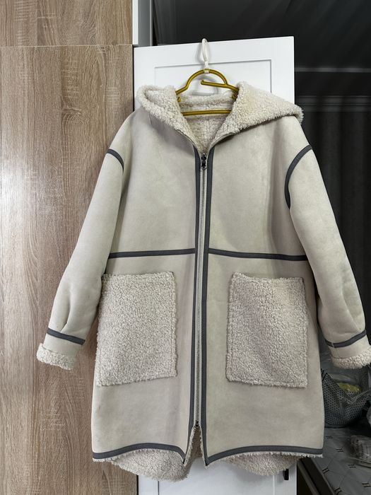 Уютная дублёнка в стиле teddy