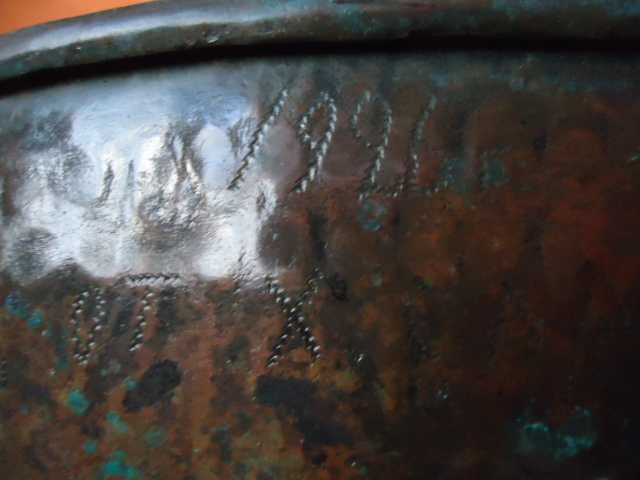 стара медна тава от 1926г