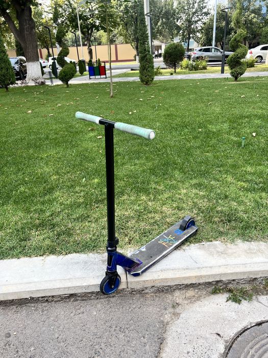 Трюковой самокат zebra