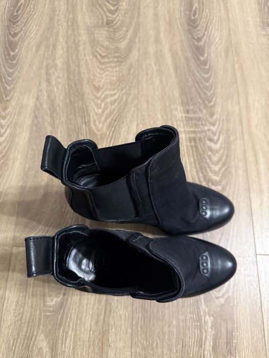 Ghete din piele si material textil G-star