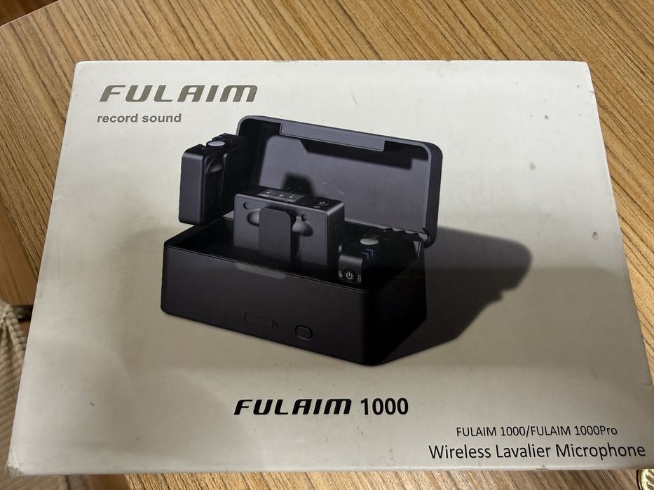 Microfon cu lavaliera Fulaim 1000 Pro