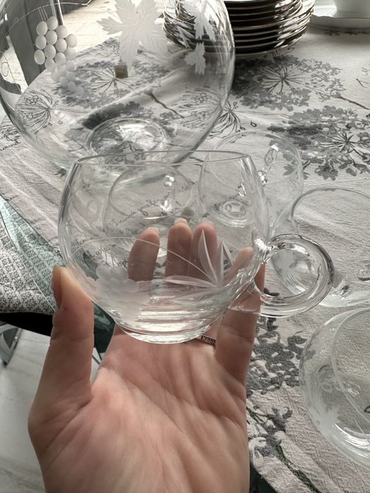 Set din sticla pentru ceai