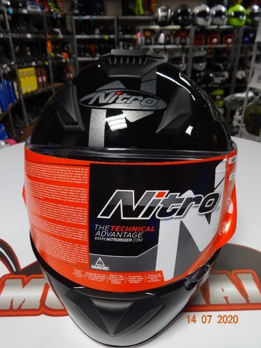 Каска nitro n3100 black нова мото каска шлем xs s m l xl xxl