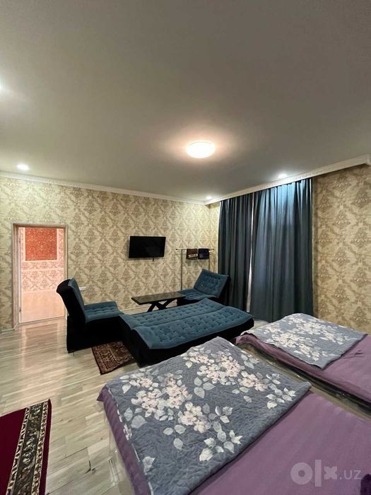 Паркентский Базар оркасида 7 сотик Ховли под Бизнес сотилади (hostel)