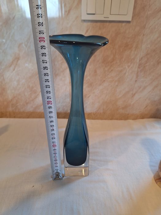 Вази Мурано кристал оникс