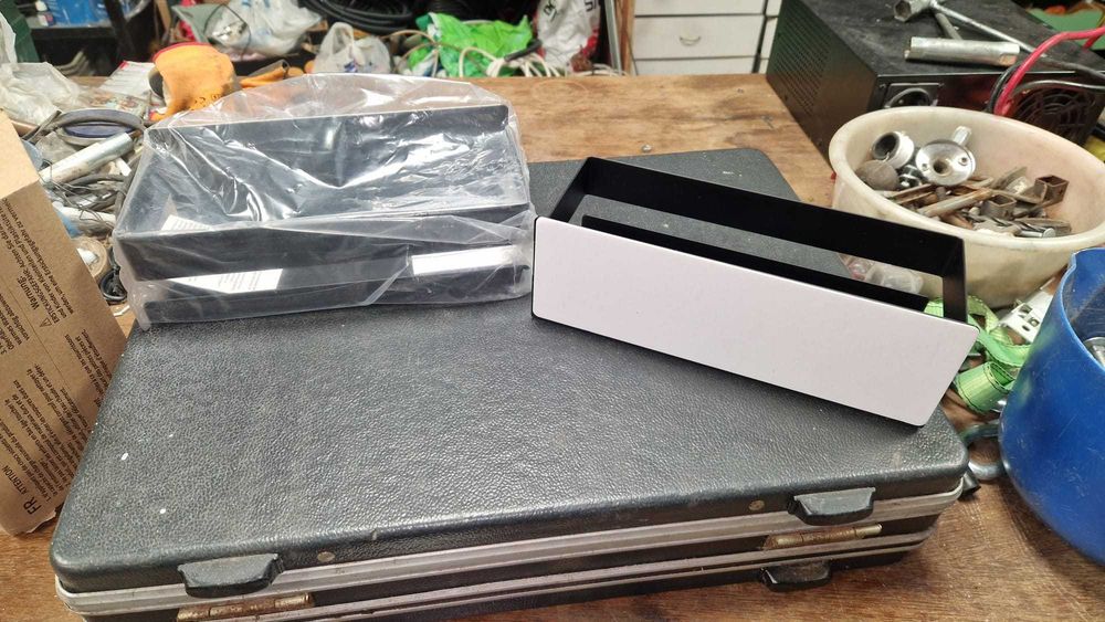 2x Raft de duș fără găurire Negru NOI