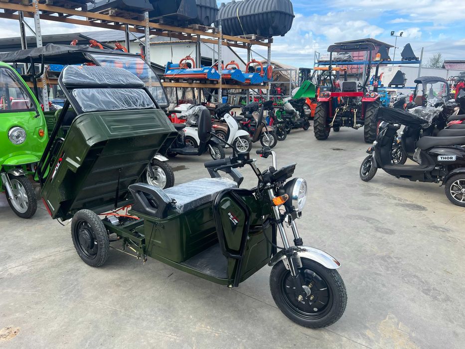 Triciclu electric tuk tuk nou Model E Breckner Germany Agramix