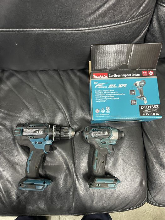 Винтоверт безчетков makita BL ddf 485 rtjb black series