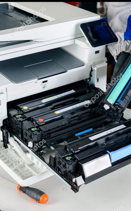 Заправка картриджей, ремонт принтеров