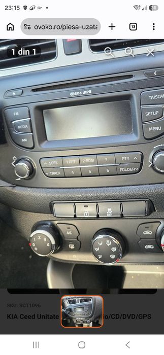 Radio cd kia ceed