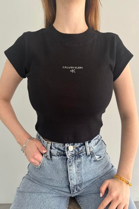 Кроп топы Calvin Klein и ALO