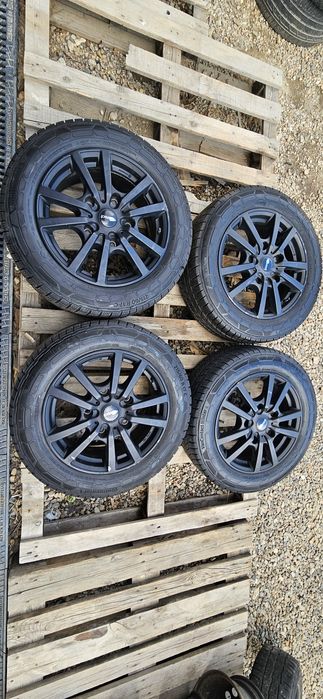 Jante cu anvelope Continental VanContactWinter 215/60 R17C 109/107 Ford Transit Custom 7jx17 5x160 ET.55 Senzori presiune