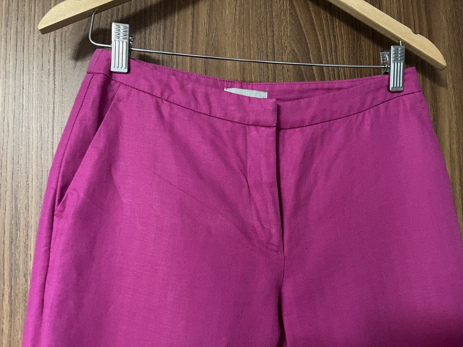 Неносен ленен панталон H&M