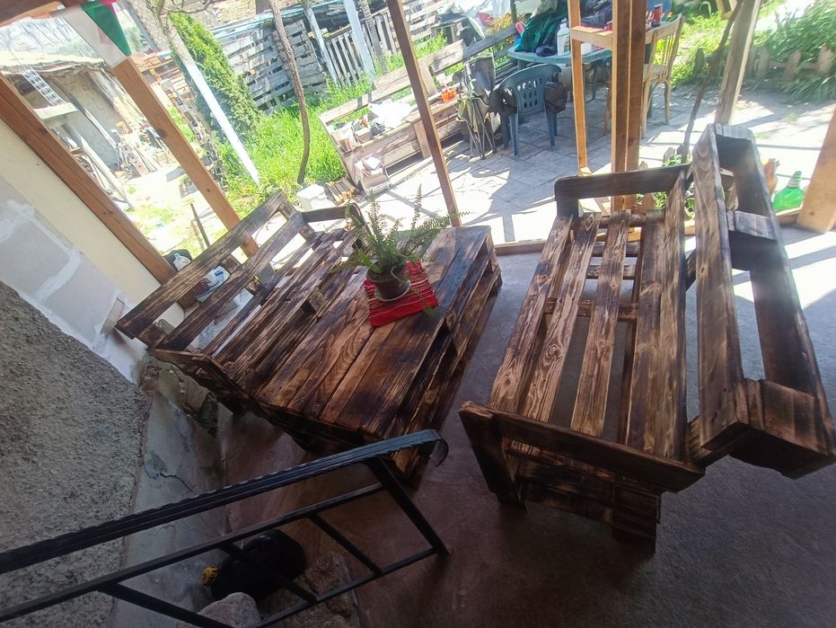 ПРОМОЦИЯ    Мебели от палети ,градински комплекти