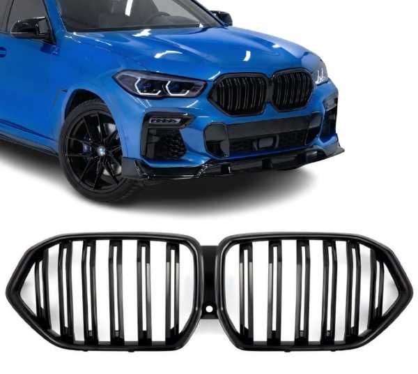 Grile Duble M / Negru Lucios / BMW X5 G05 X6 G06