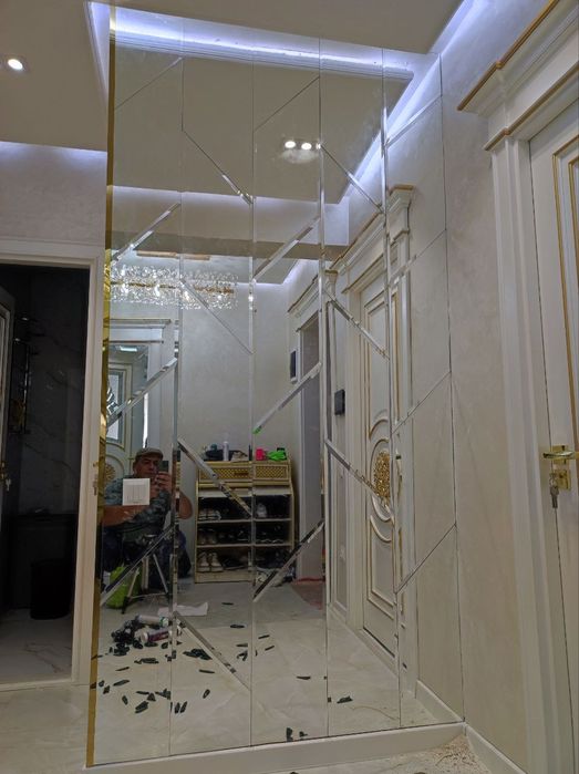 Ромбик Зеркала Rombik, Тош Ойна хизмати.Ойначи Витрина Zerkila