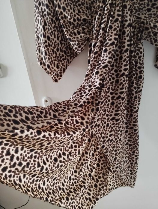 Рокля с животински принт по модел на Dolce and Gabbana