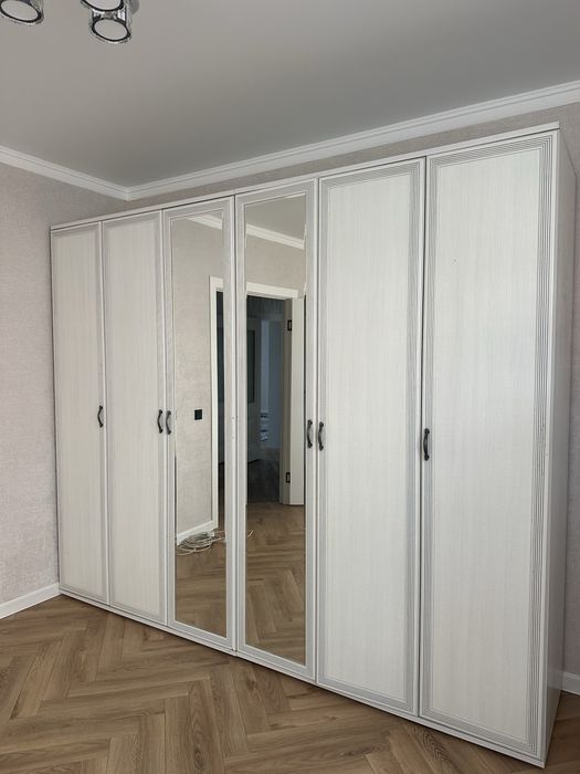 Большой шкаф с зерк