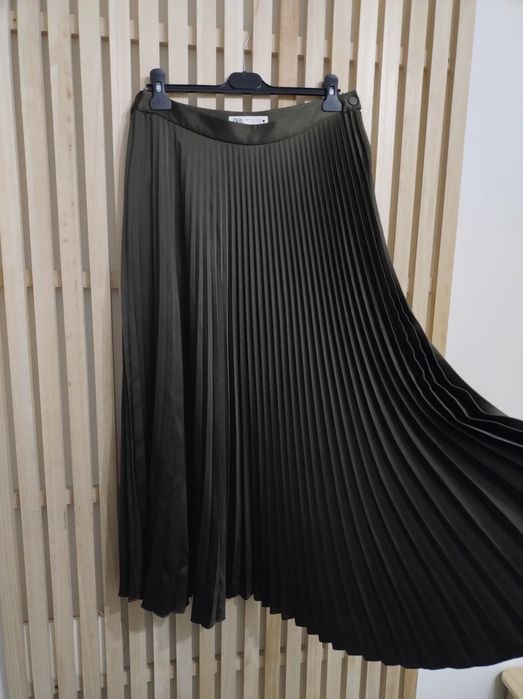 Сатенена пола Zara, L, дълга до пода