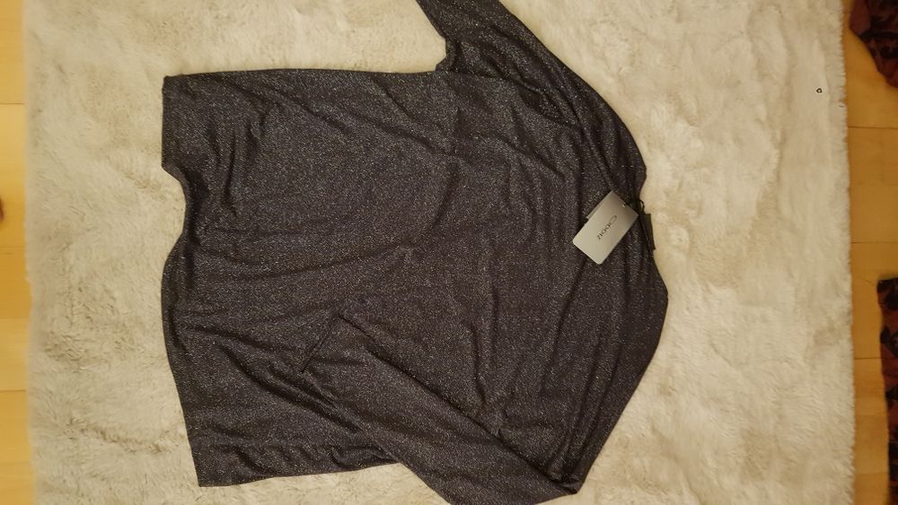 Bluza sclipici "Cap de mort" ZIGGO cu eticheta