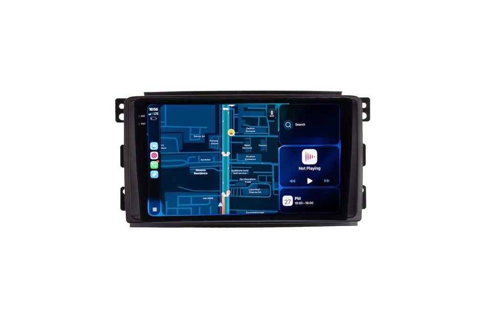 Navigatie Android Smart ForTwo Android 14 , Carplay Wireless , Android Auto + Camera Marsarier