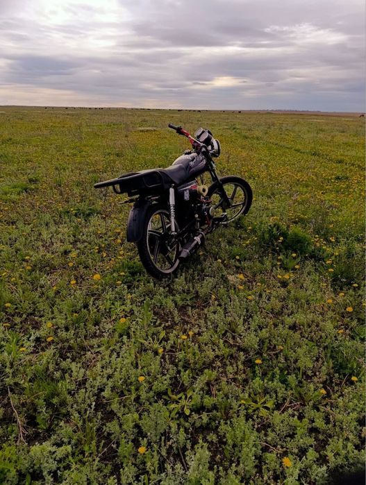 Альфа 125 на ходу сел поехал