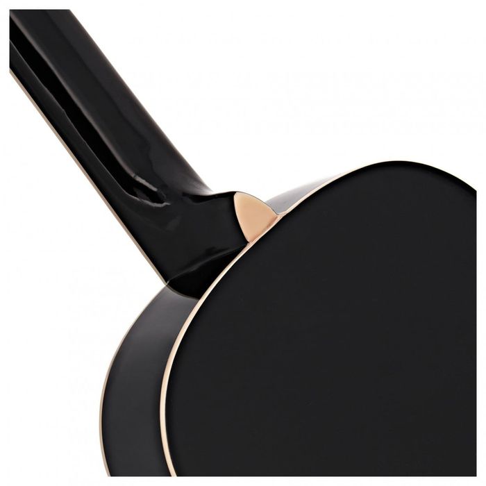 Chitara clasica din lemn, Black Raven, 104 cm, model clasic, negru