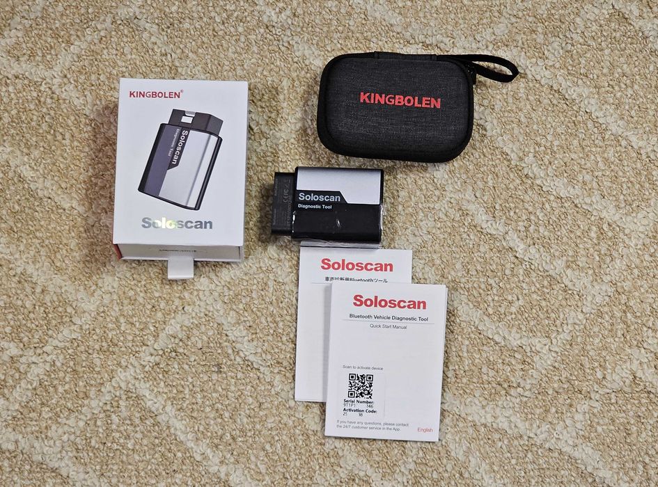 Diagnoza KINGBOLEN SOLOSCAN OBD2  ECU Coding & Full System Diagnostics