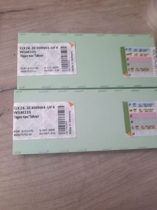 Placute vidia  Gx 24 .Debitare