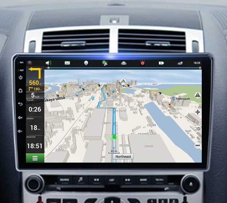 Мултимедия за Peugeot 407 Двоен дин Навигация дисплей 2DIN Android 407