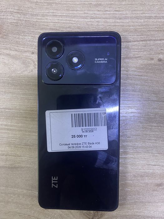 Сатылымда ZTE Blade A36