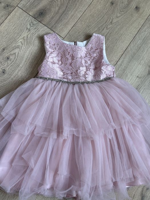 Платье розовое. Размер 98