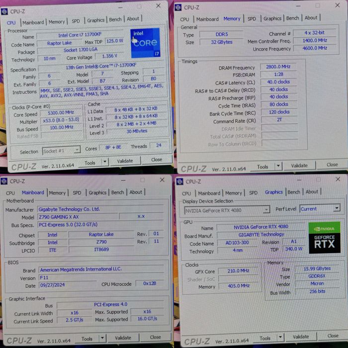 PC Gaming RTX 4080, i7-13700KF, 32GB DDR5 | Vă rog citiți descrierea!